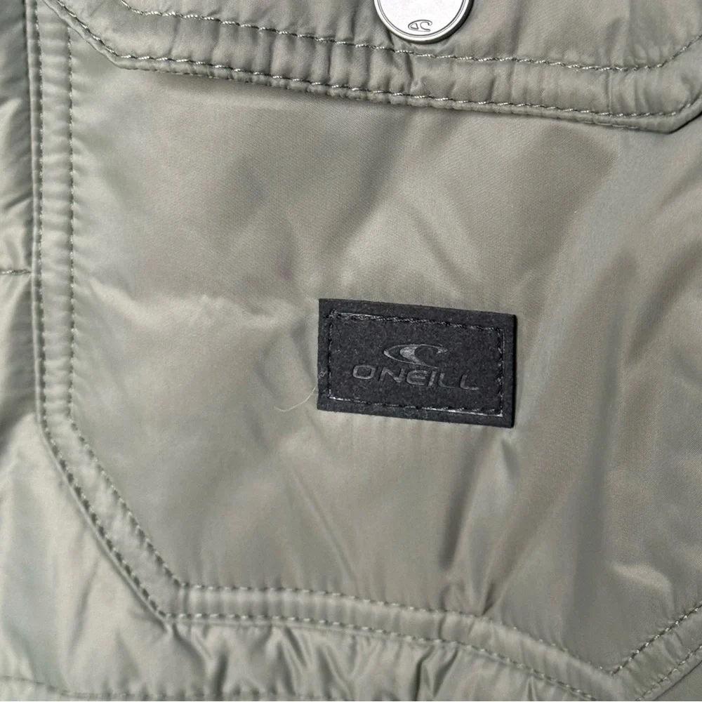 NWT O’Neill Zephyr reversible men’s olive coat jacket XXL